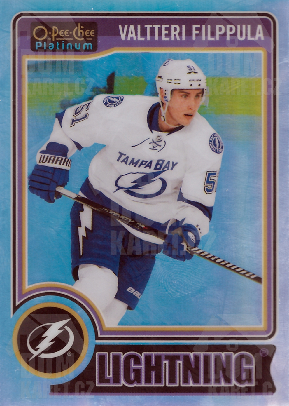 Valtteri Filppula - 2014/15 OPC Platinum Hockey - Rainbow - #52