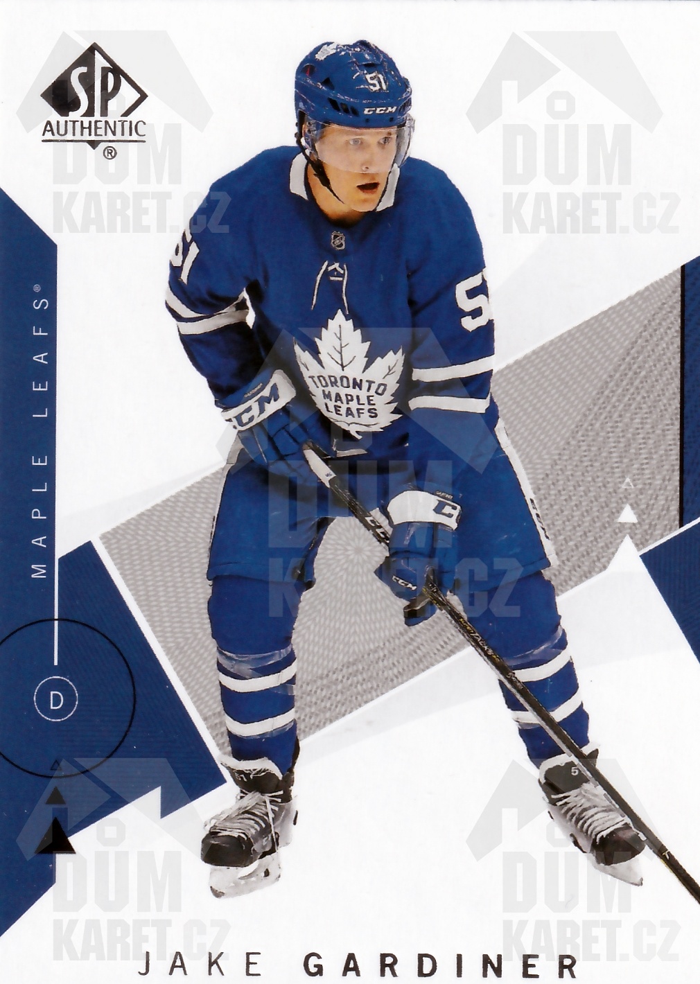 Jake Gardiner - 2018/19 SP Authentic Hockey - #64
