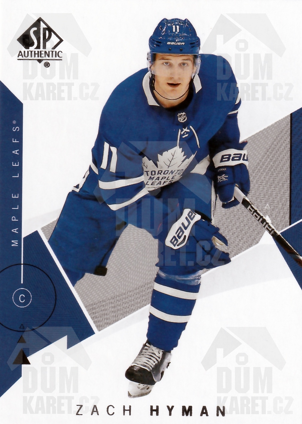 Zach Hyman - 2018/19 SP Authentic Hockey - #91