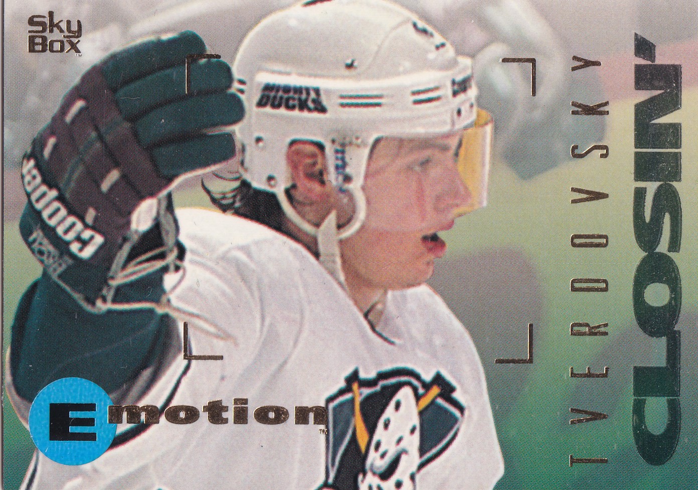 Oleg Tverdovsky - 1995/96 SkyBox Emotion - #4