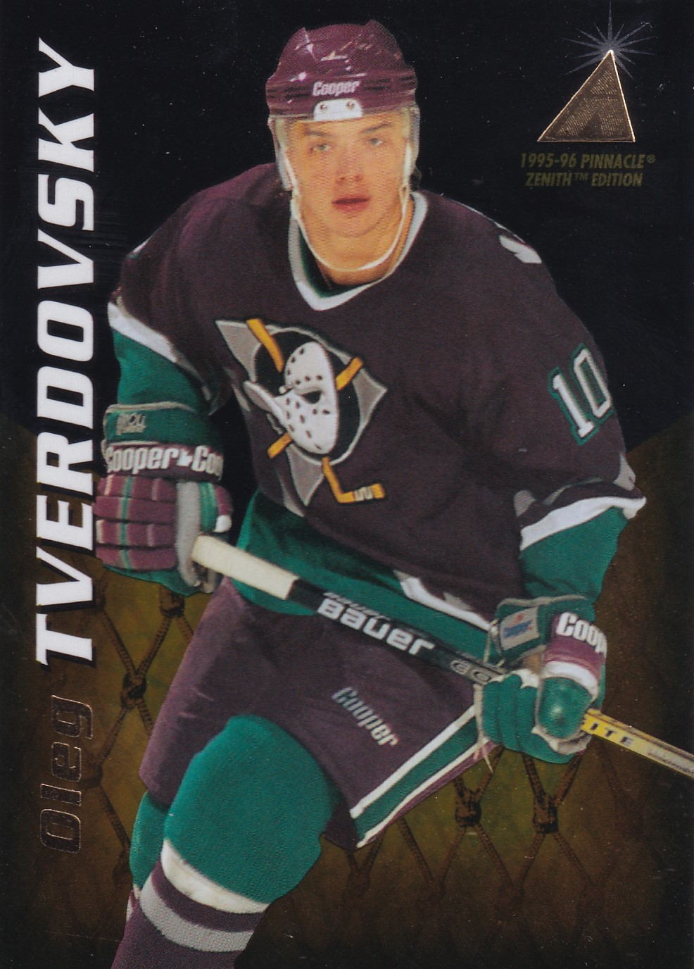 Oleg Tverdovsky - 1995/96 Pinnacle Zenith - #71