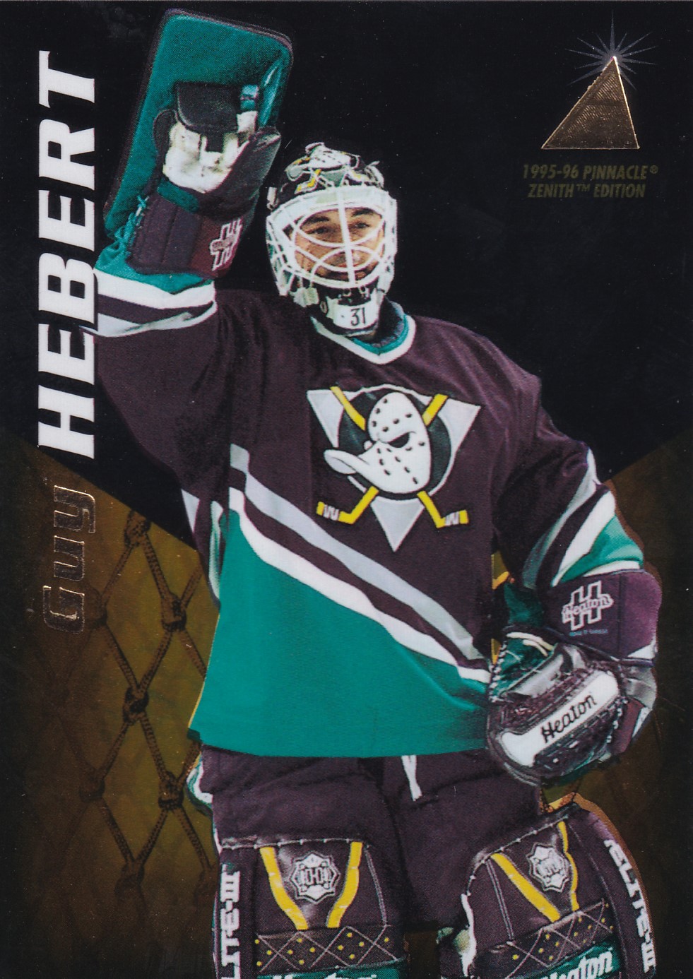 Guy Hebert - 1995/96 Pinnacle Zenith - #99