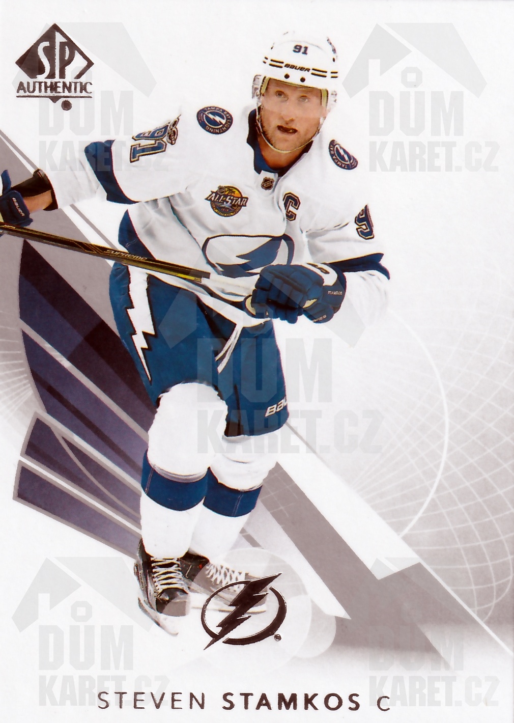 Steven Stamkos - 2017/18 SP Authentic Hockey - #55