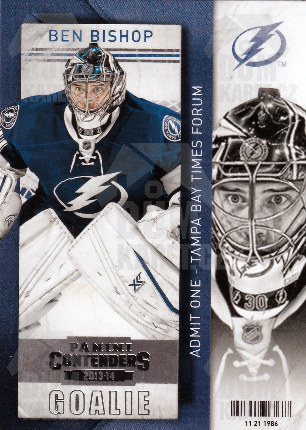 Ben Bishop - 2013/14 Panini Contenders - #39
