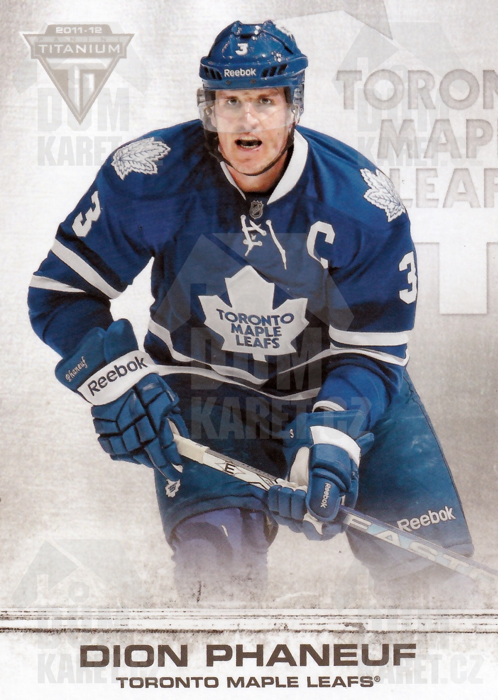 Dion Phaneuf - 2011/12 Panini Titanium - #28