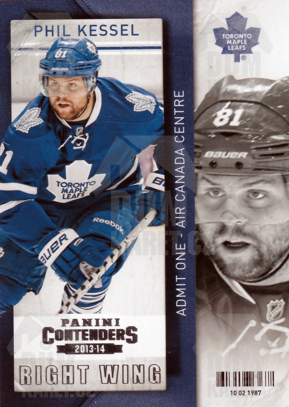 Phil Kessel - 2013/14 Panini Contenders - #40