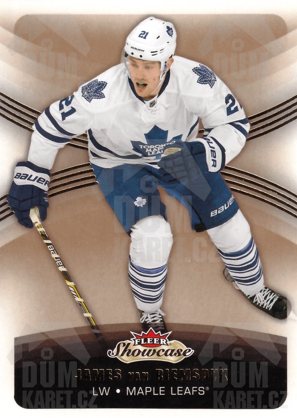 James van Riemsdyk - 2015/16 Fleer Showcase Hockey - #67