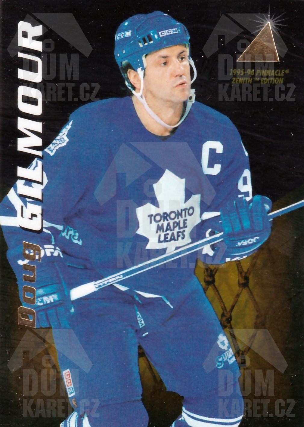 Doug Gilmour - 1995/96 Pinnacle Zenith - #54