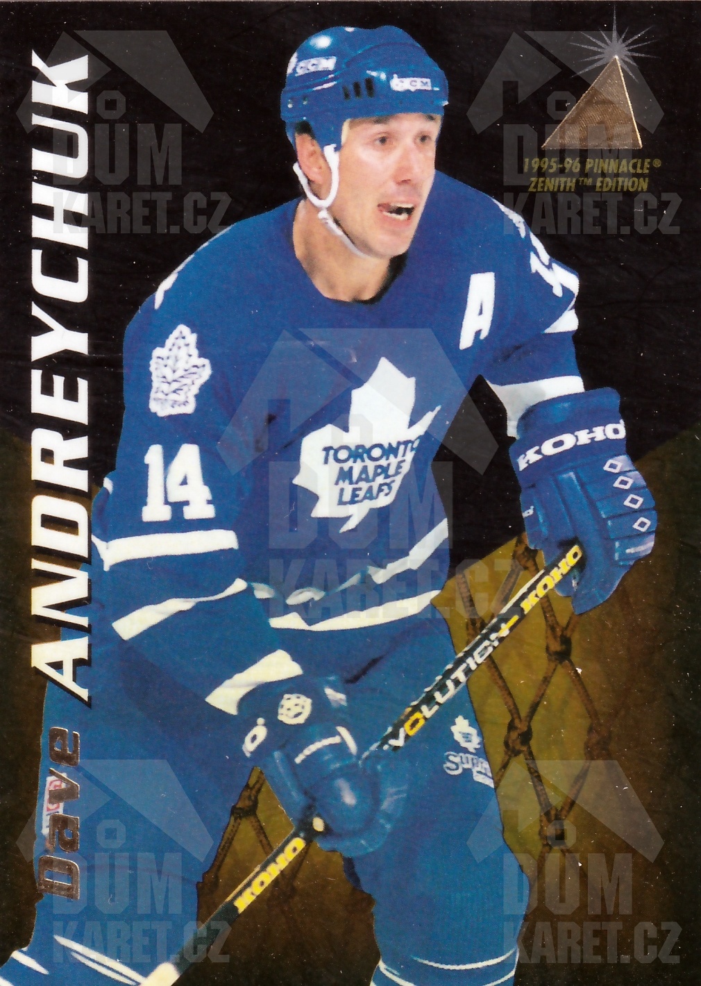 Dave Andreychuk - 1995/96 Pinnacle Zenith - #41