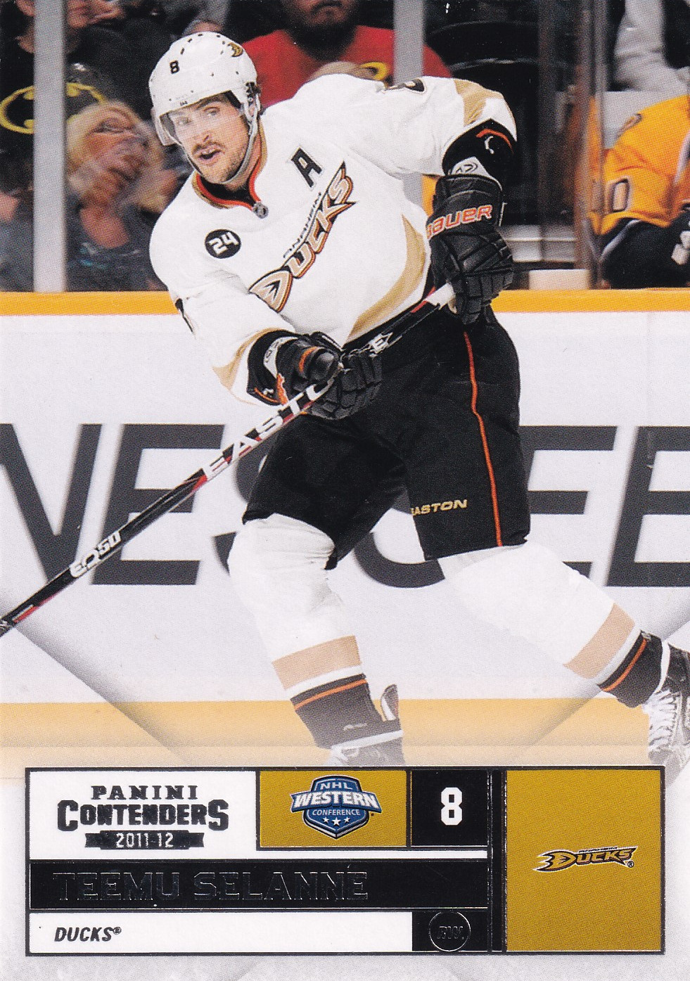 Teemu Selanne - 2011/12 Panini Contenders - #8