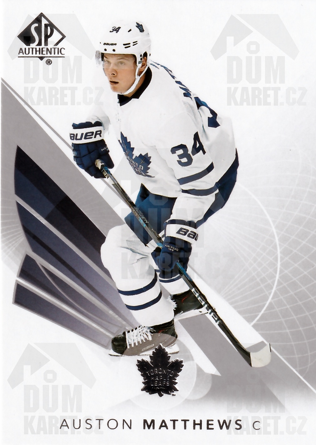 Auston Matthews - 2017/18 SP Authentic Hockey - #10