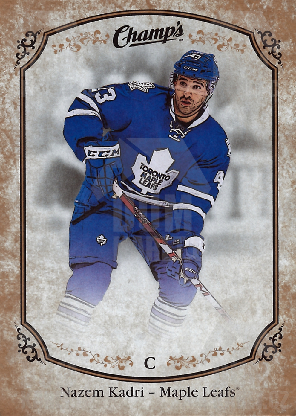 Nazem Kadri - 2015/16 UD Champ's Hockey - Gold - #68