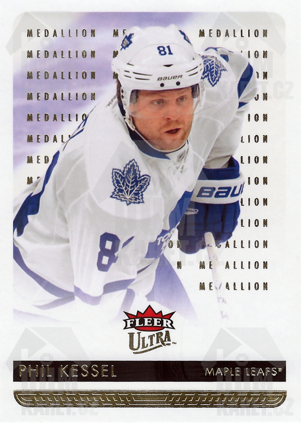 Phil Kessel - 2014/15 Fleer Ultra Hockey - Gold Medallion - #182