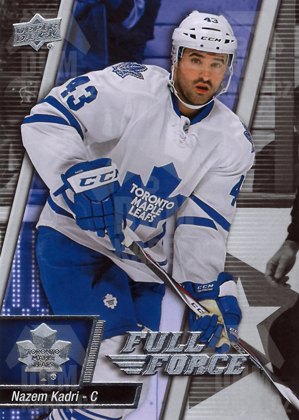 Nazem Kadri - 2015/16 UD Full Force Hockey - #8