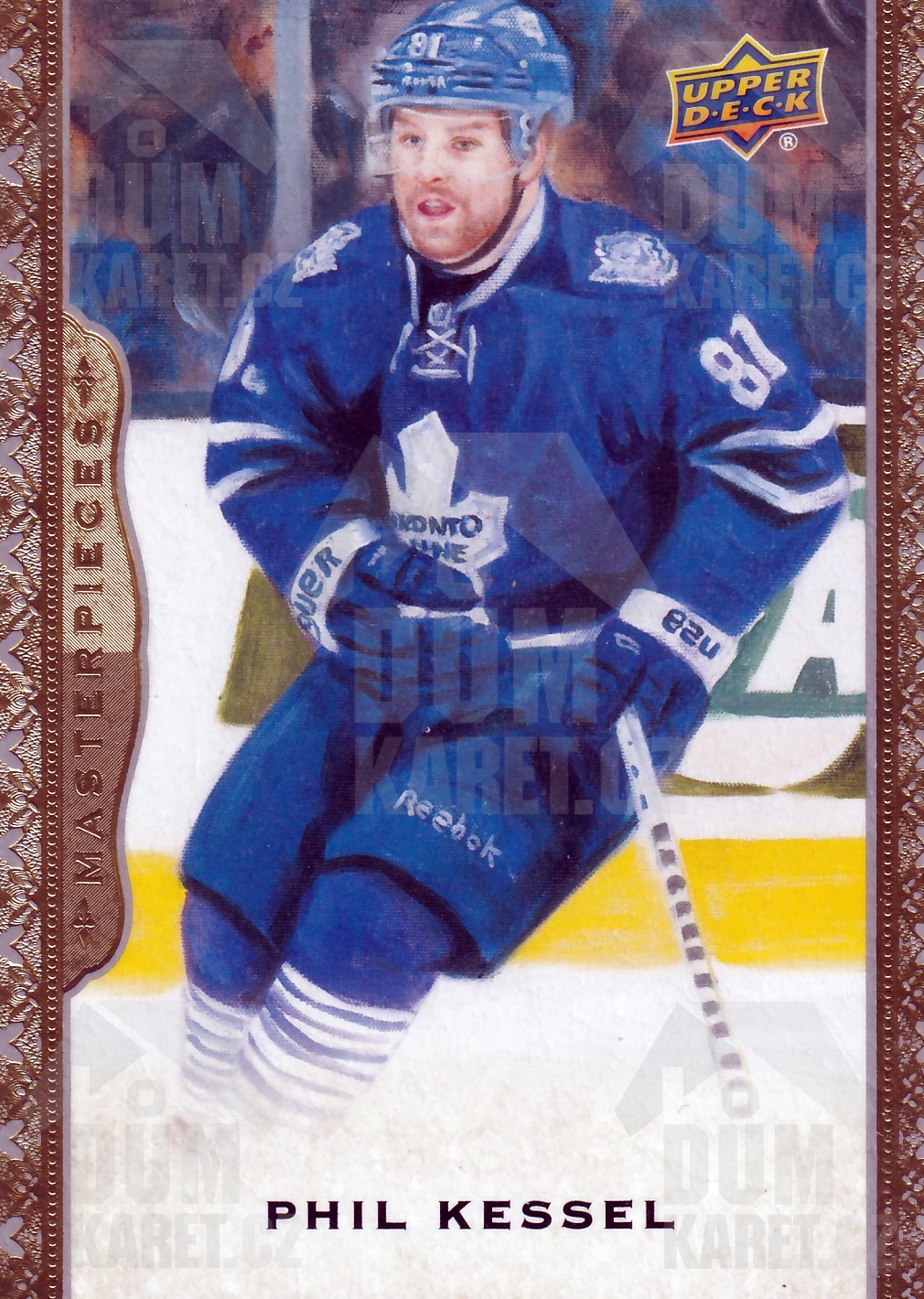 Phil Kessel - 2014/15 UD Masterpieces Hockey - #40