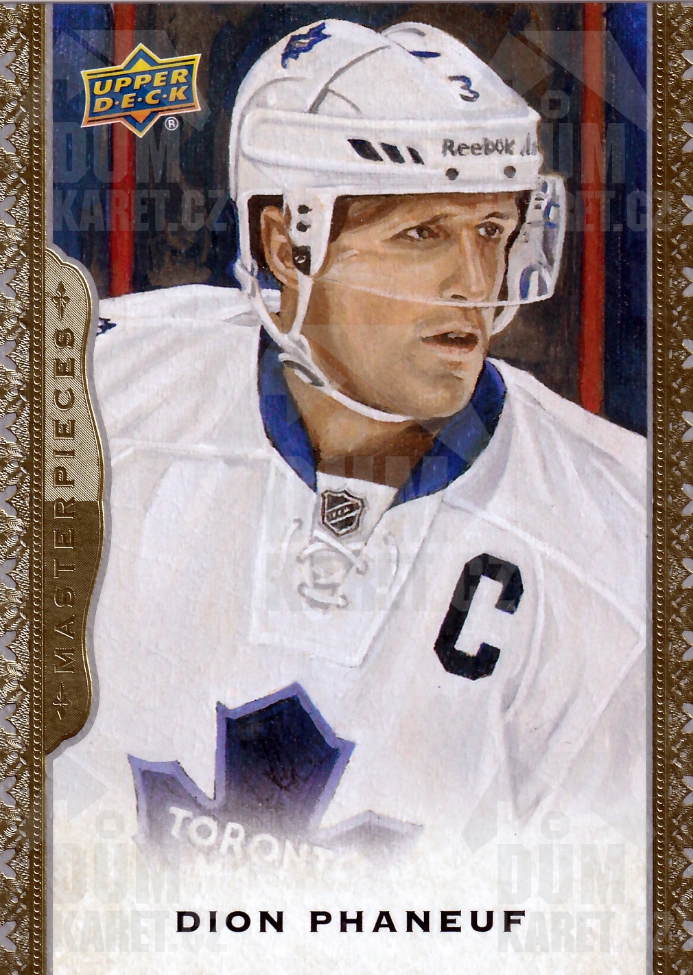Dion Phaneuf - 2014/15 UD Masterpieces Hockey - #82