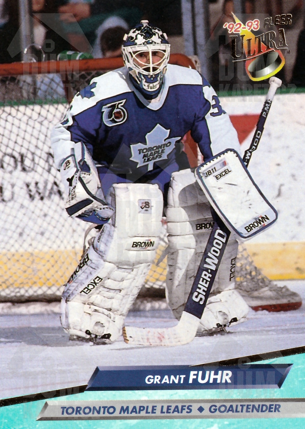 Grant Fuhr - 1992/93 Fleer Ultra Hockey - #210