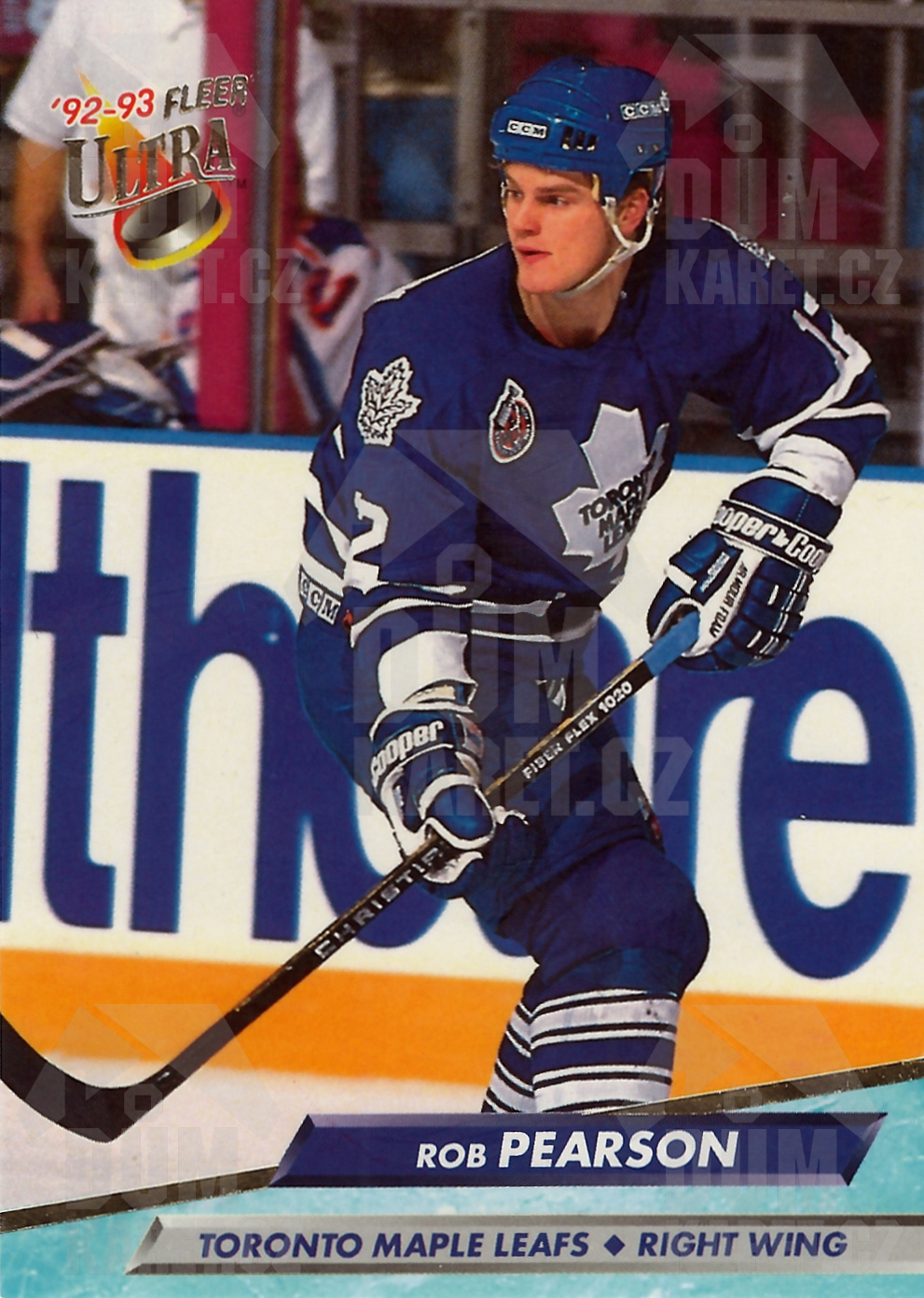Rob Pearson - 1992/93 Fleer Ultra Hockey - #423