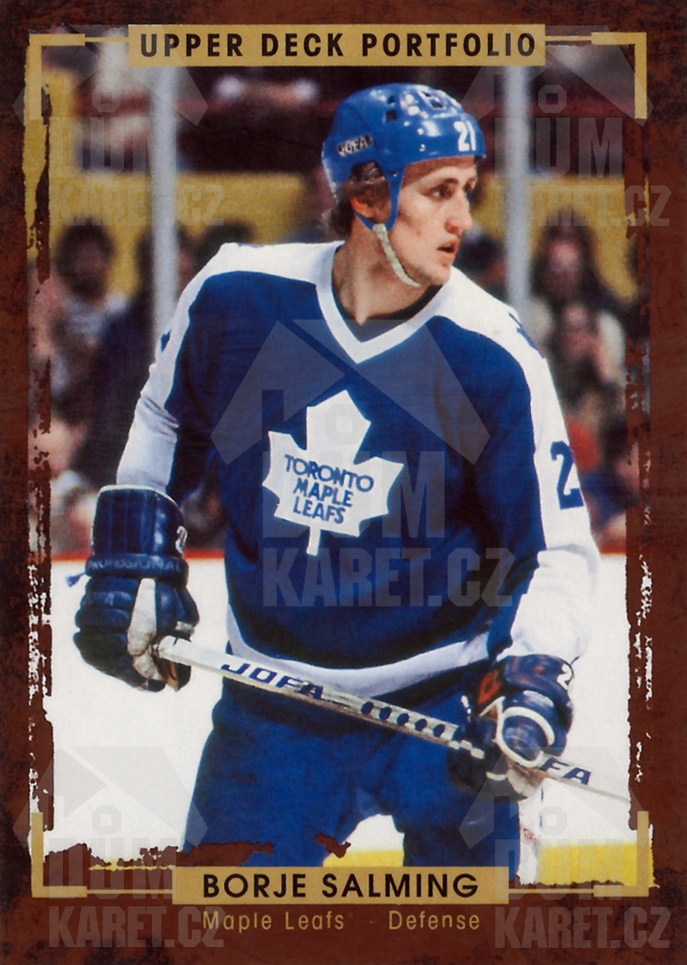 Borje Salming - 2015/16 UD Portfolio Hockey - #199