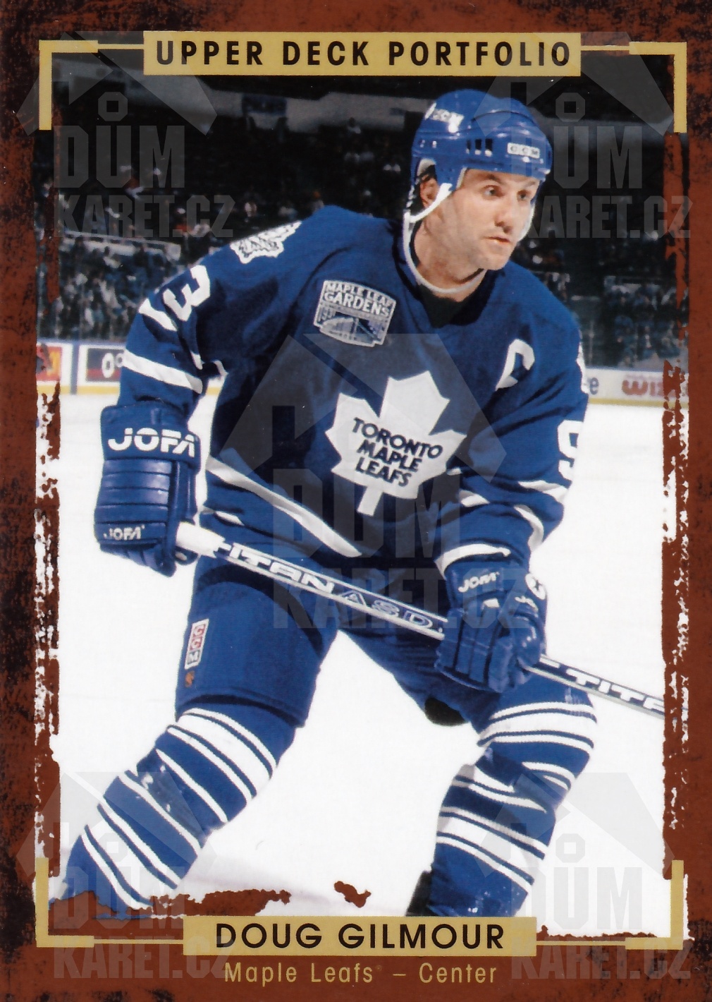 Doug Gilmour - 2015/16 UD Portfolio Hockey - #185