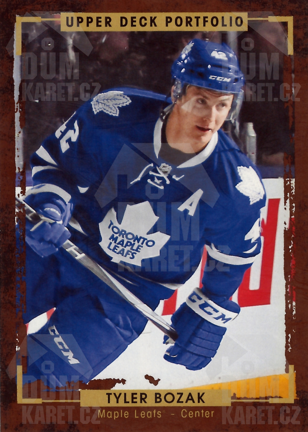 Tyler Bozak - 2015/16 UD Portfolio Hockey - #26