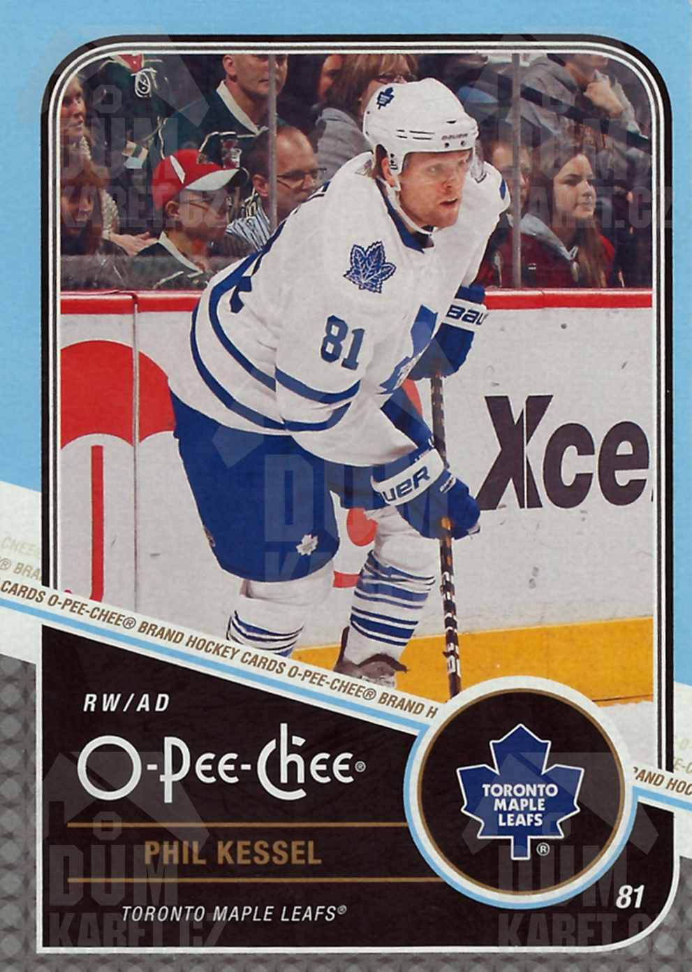 Phil Kessel - 2011/12 O-Pee-Chee Hockey - #443