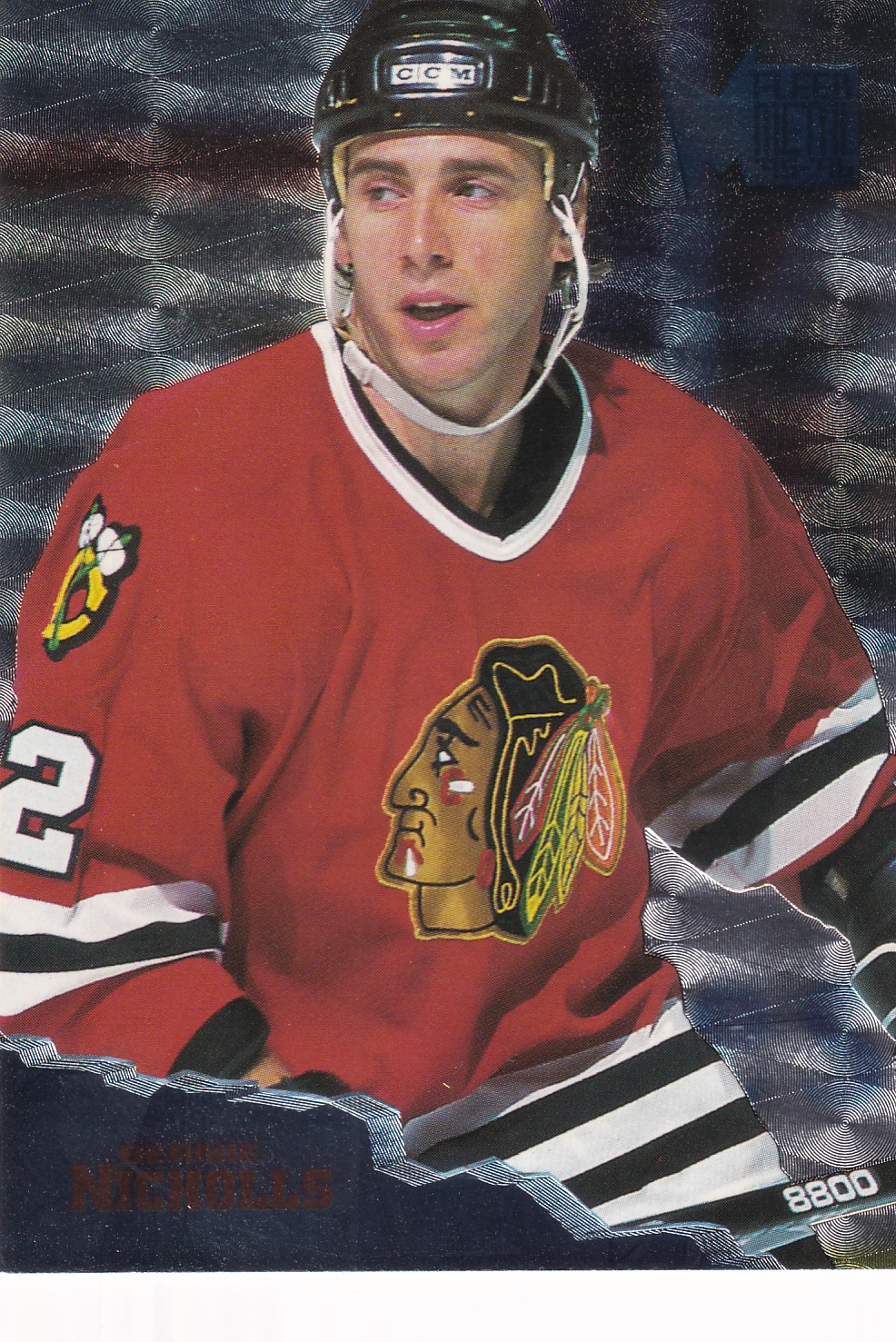 Bernie Nicholls - 1995/96 Fleer Metal - #26