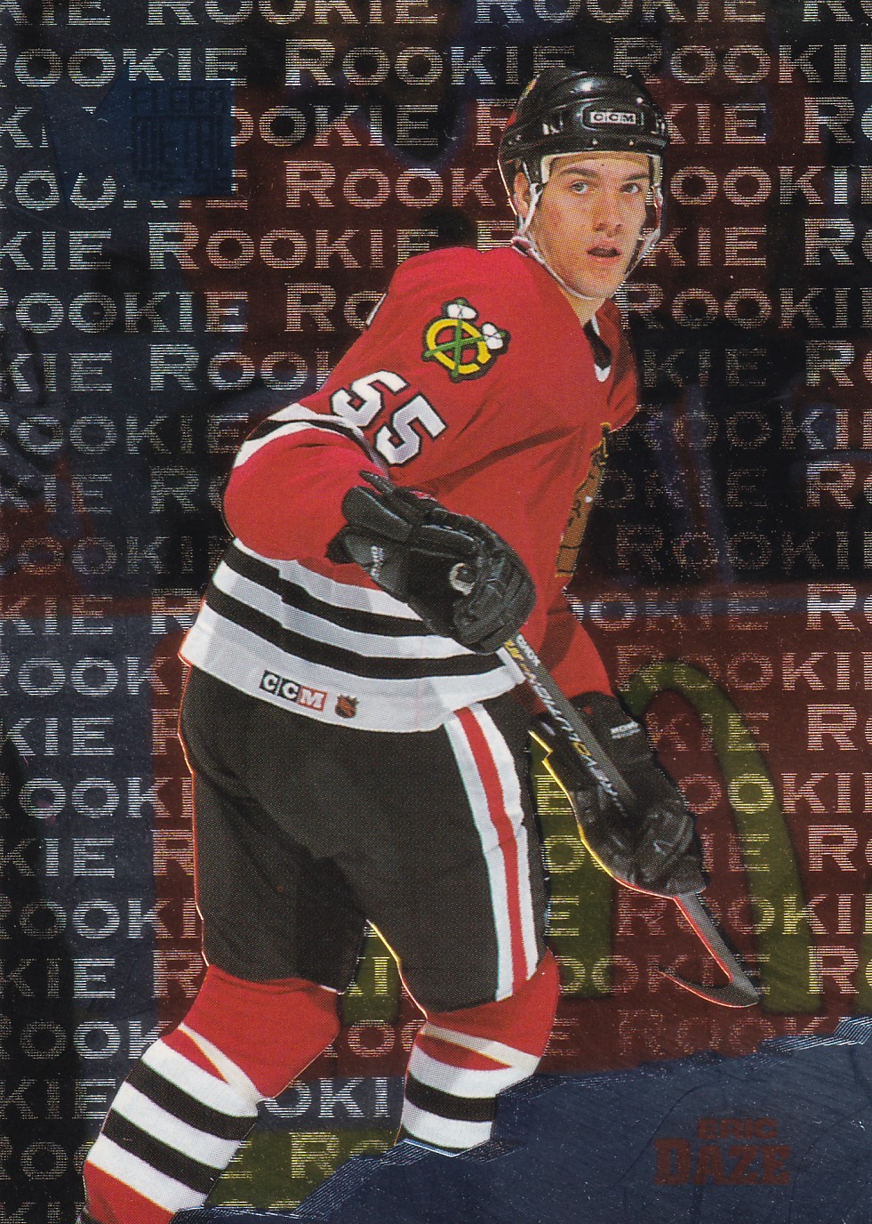 Eric Daze - 1995/96 Fleer Metal - RC - #174
