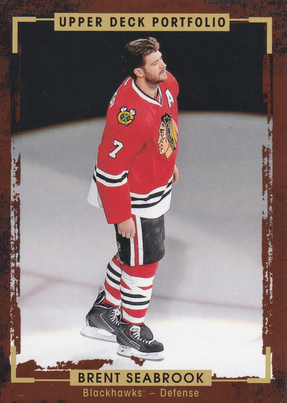 Brent Seabrook - 2015/16 UD Portfolio Hockey - #2