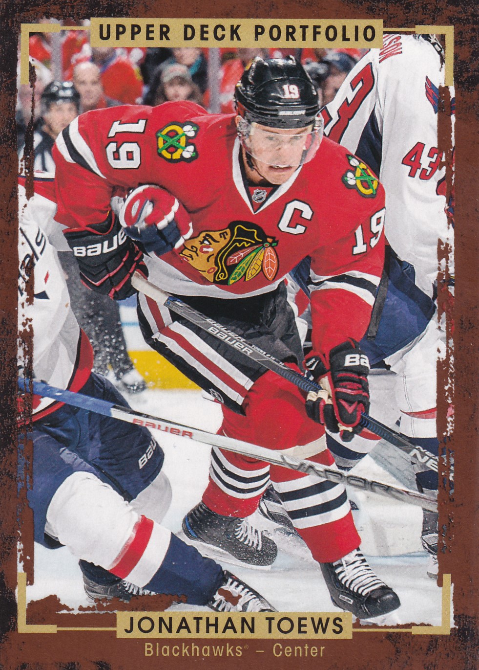 Jonathan Toews - 2015/16 UD Portfolio Hockey - #150