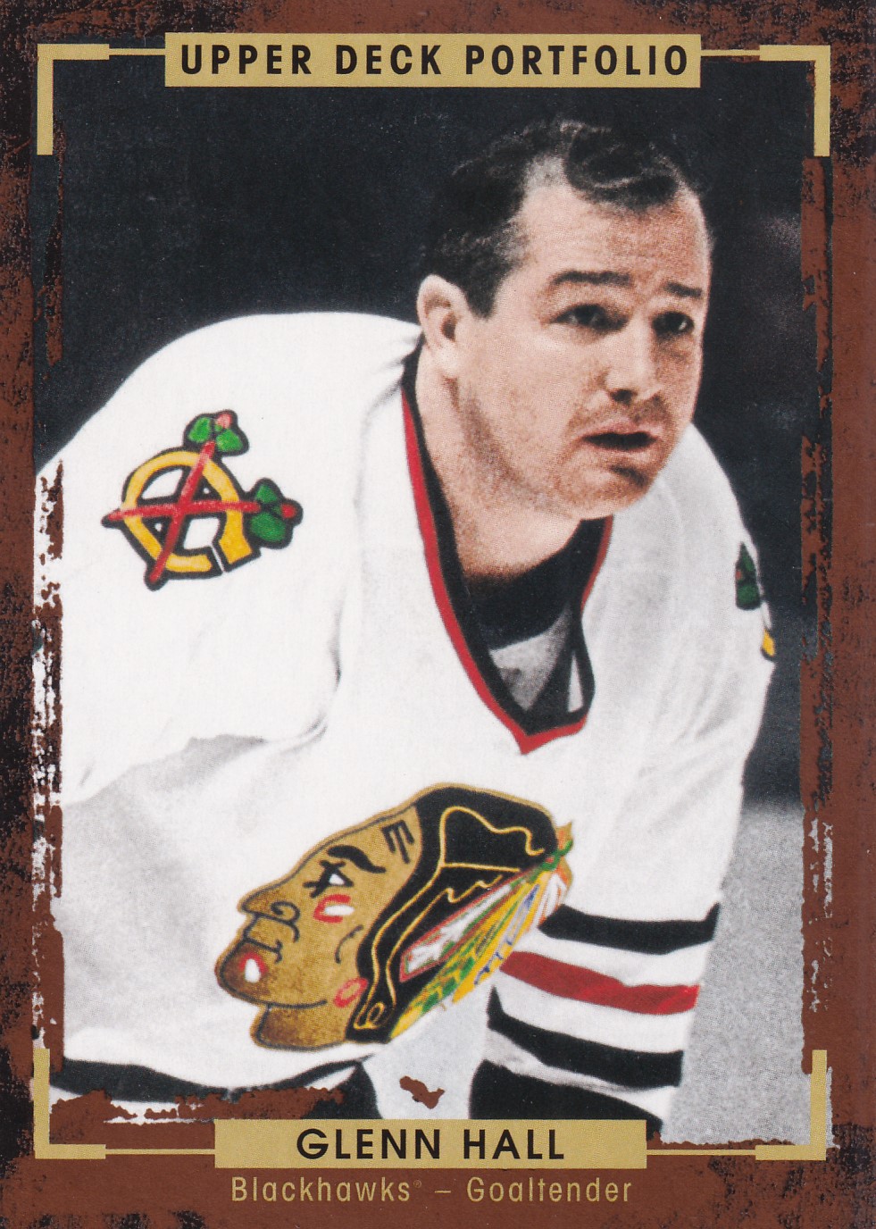 Glenn Hall - 2015/16 UD Portfolio Hockey - #188