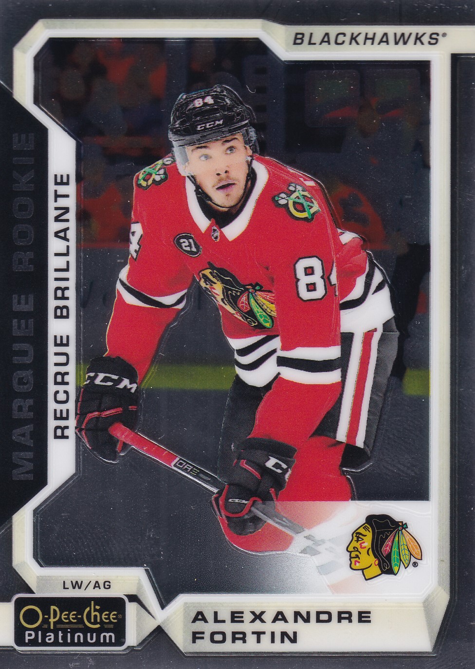 Alexandre Fortin - 2018/19 OPC Platinum Hockey - Marquee Rookie - #186