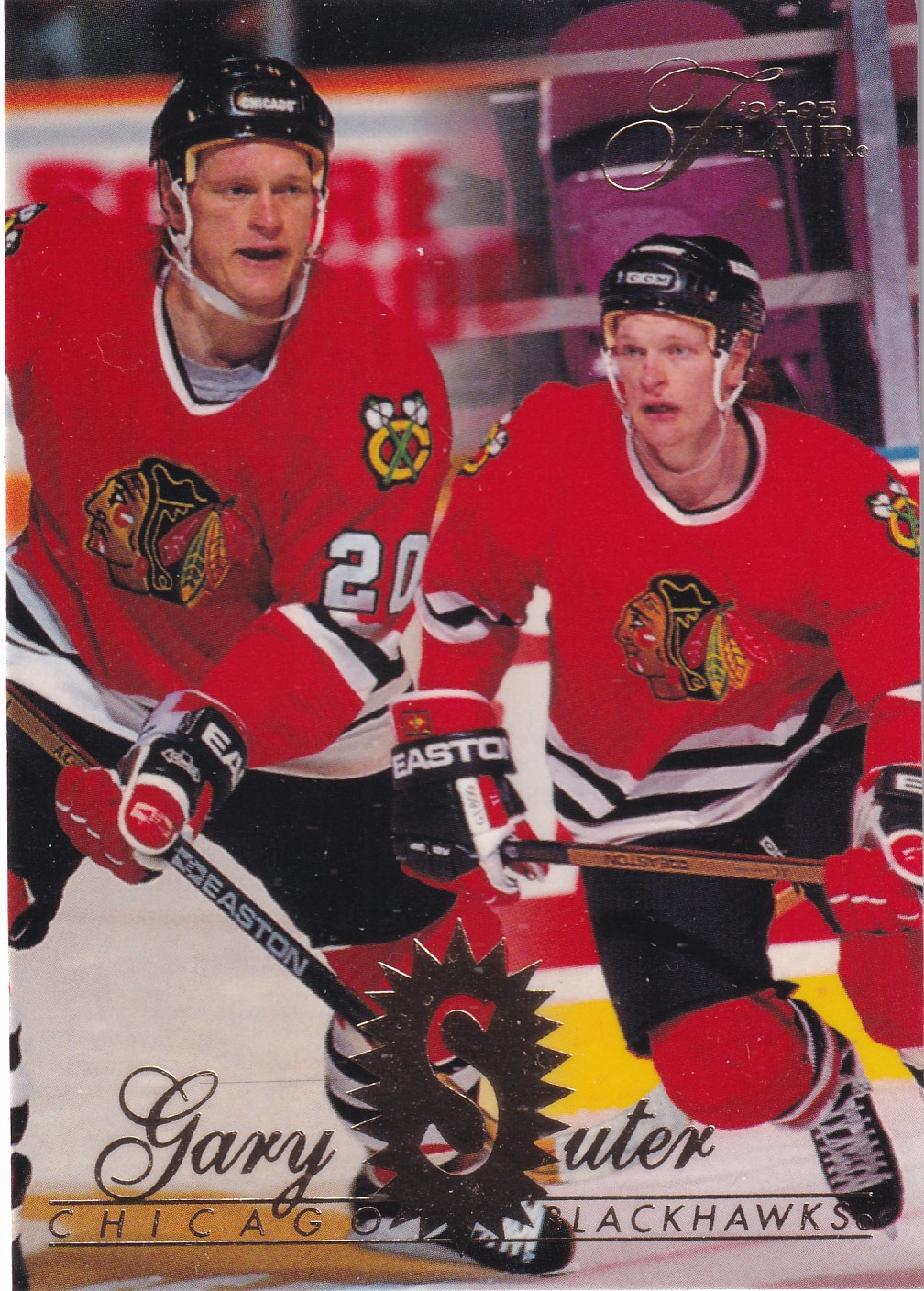 Gary Suter - 1994/95 Flair Hockey - #38