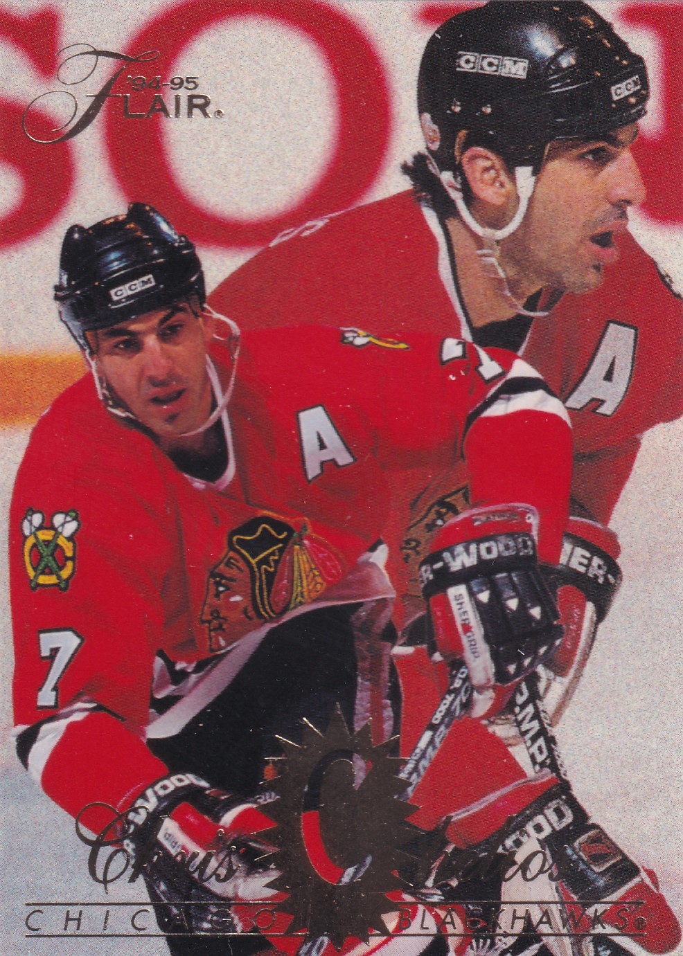 Chris Chelios - 1994/95 Flair Hockey - #32