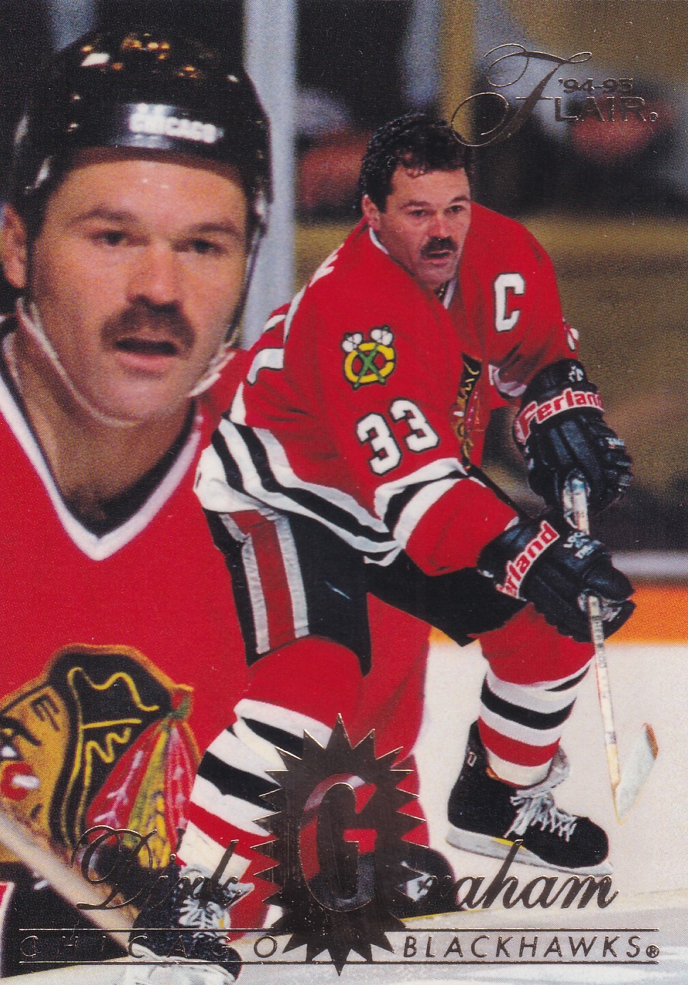 Dirk Graham - 1994/95 Flair Hockey - #33