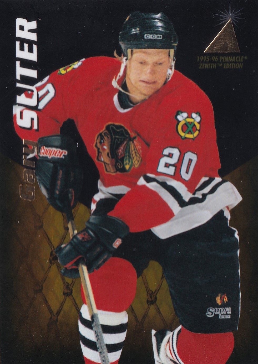 Gary Suter - 1995/96 Pinnacle Zenith - #73