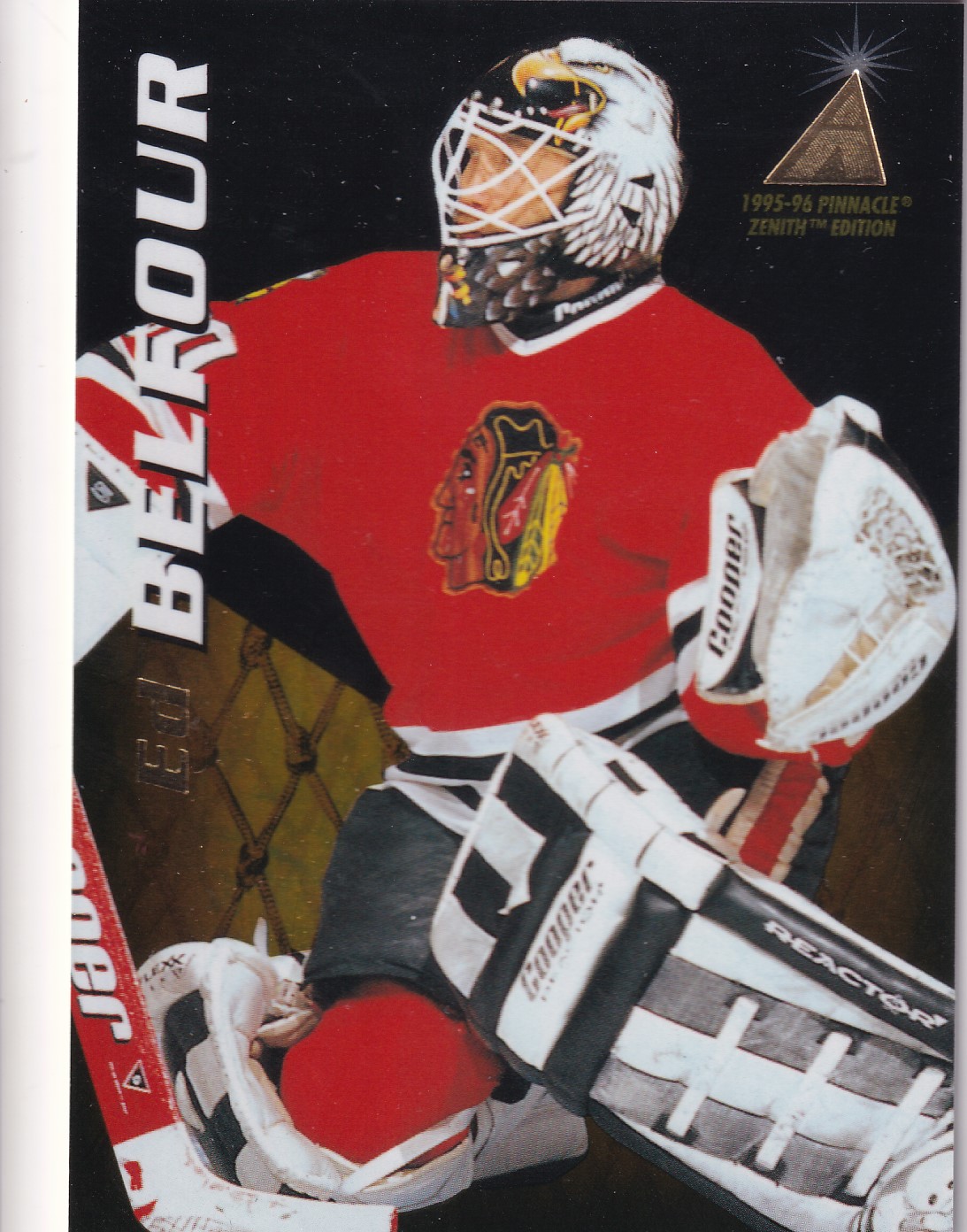 Ed Belfour - 1995/96 Pinnacle Zenith - #95a