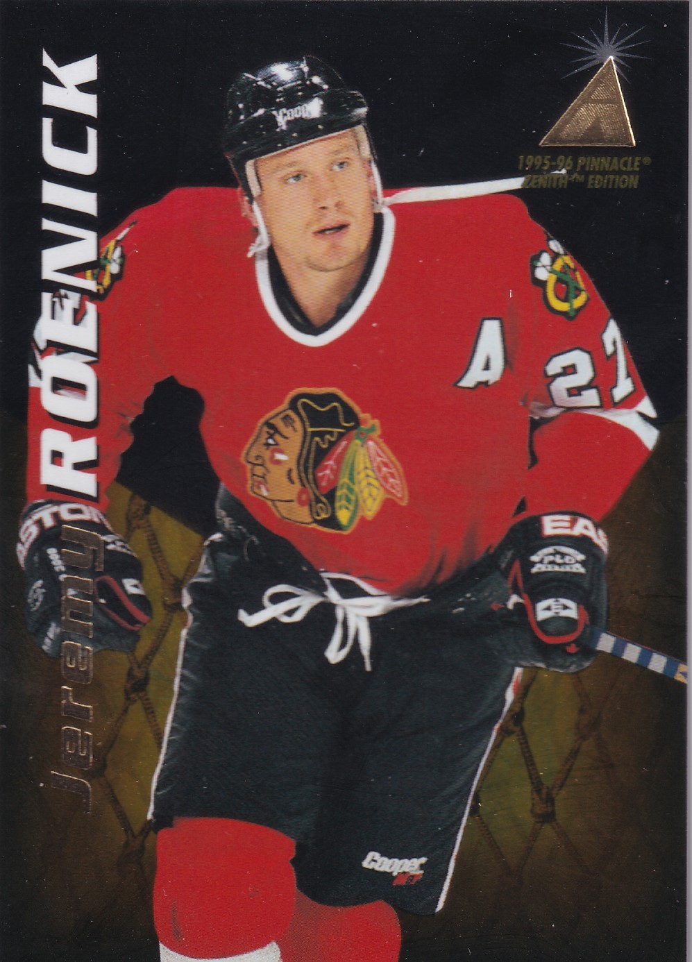 Jeremy Roenick - 1995/96 Pinnacle Zenith - #72