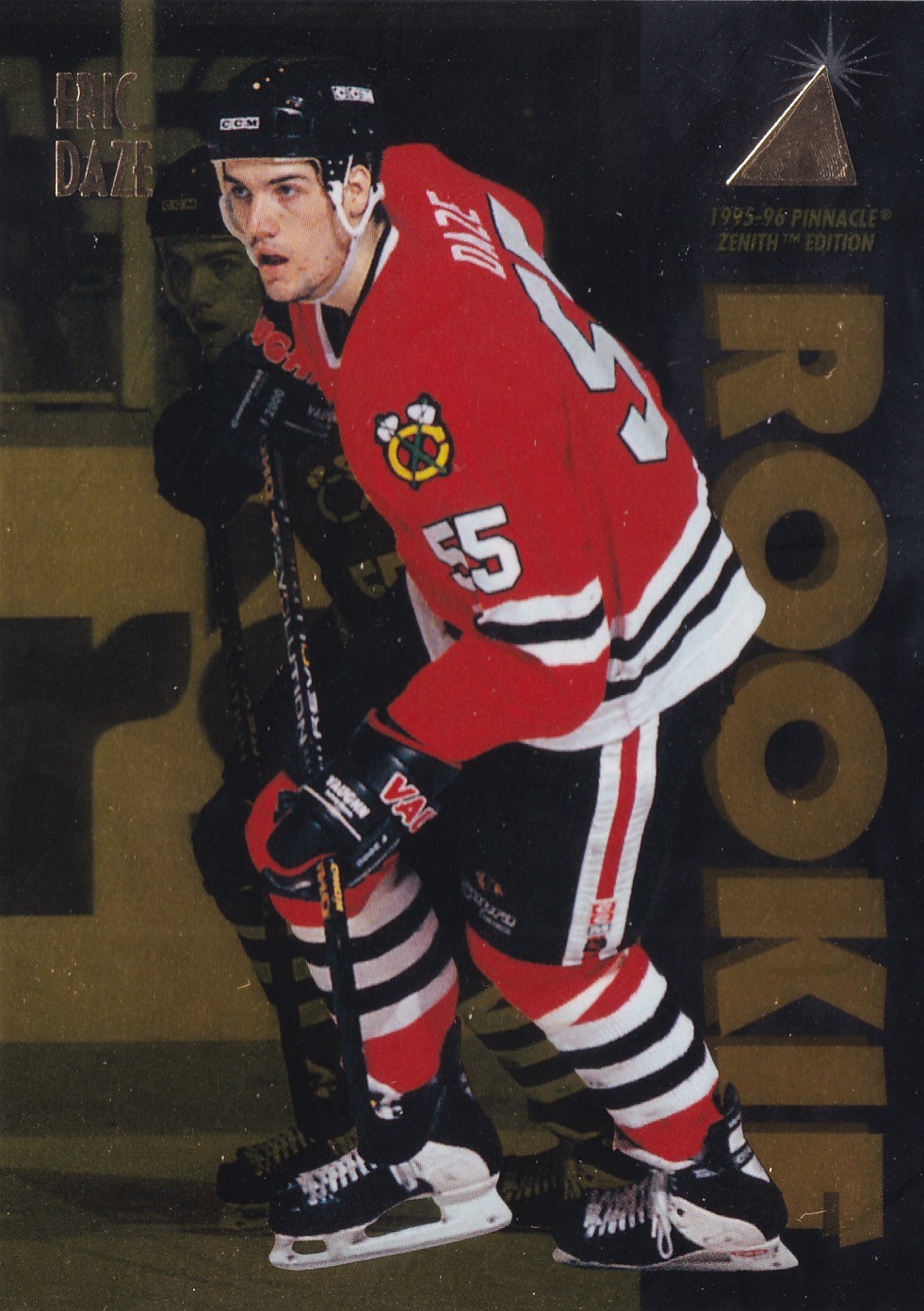 Eric Daze - 1995/96 Pinnacle Zenith - RC - #122