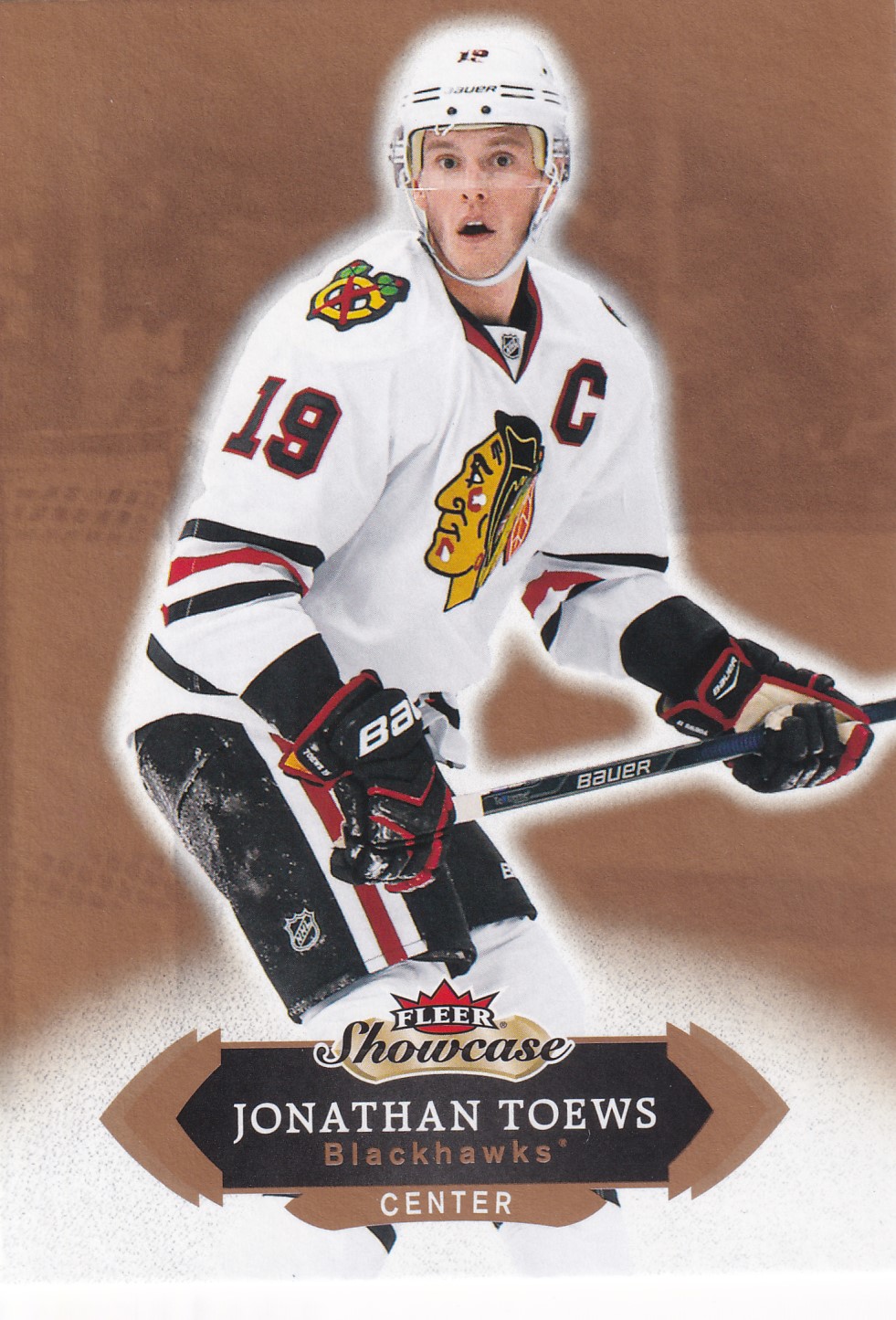 Jonathan Toews - 2016/17 Fleer Showcase Hockey - #37