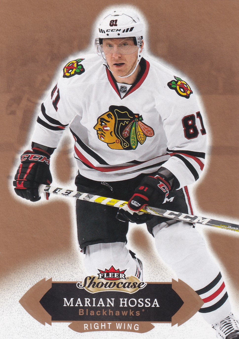 Marian Hossa - 2016/17 Fleer Showcase Hockey - #53