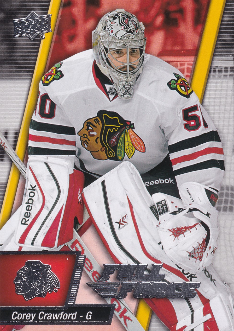 Corey Crawford - 2015/16 UD Full Force Hockey - #36
