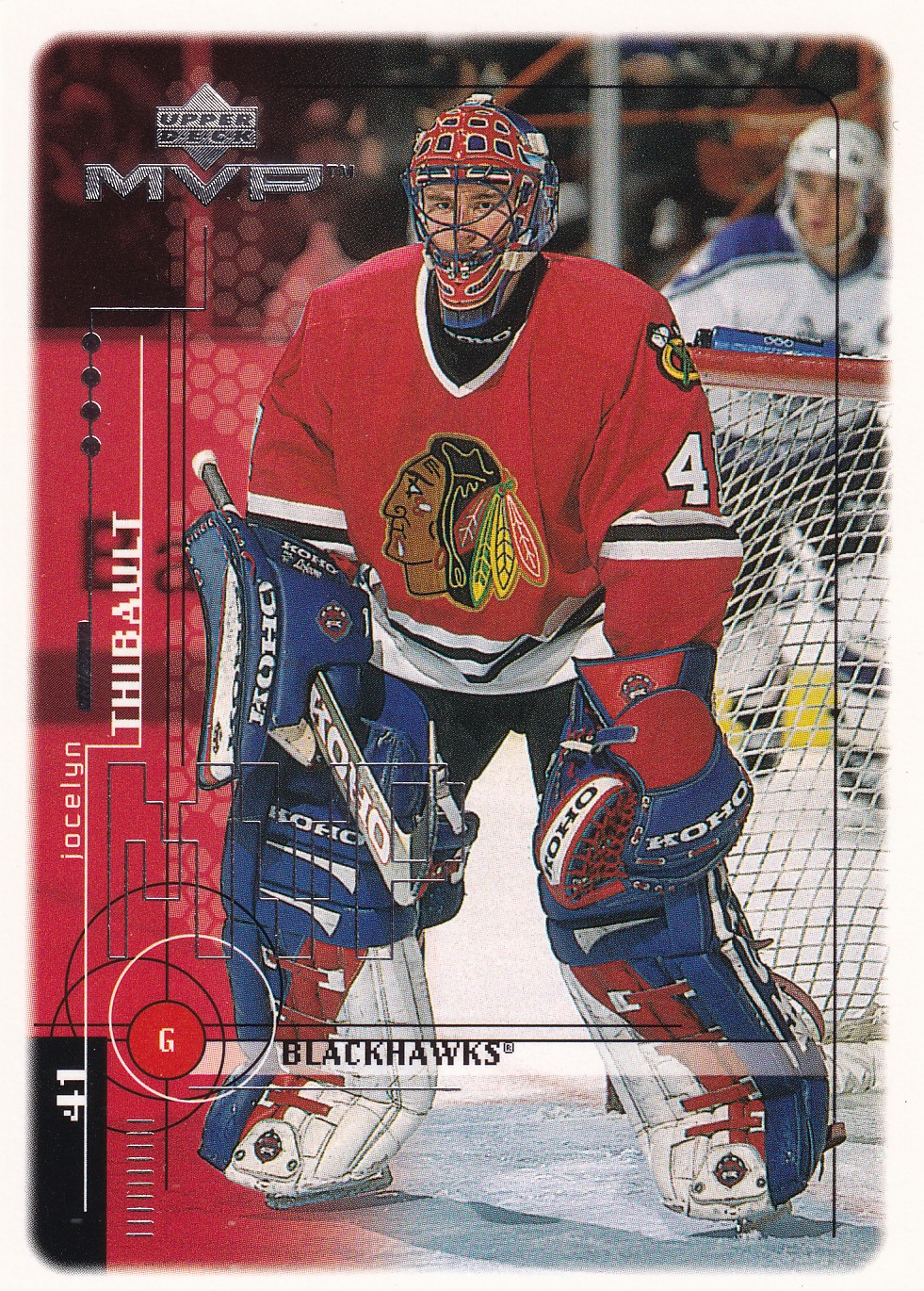 Jocelyn Thibault - 1998/99 MVP Hockey - #42