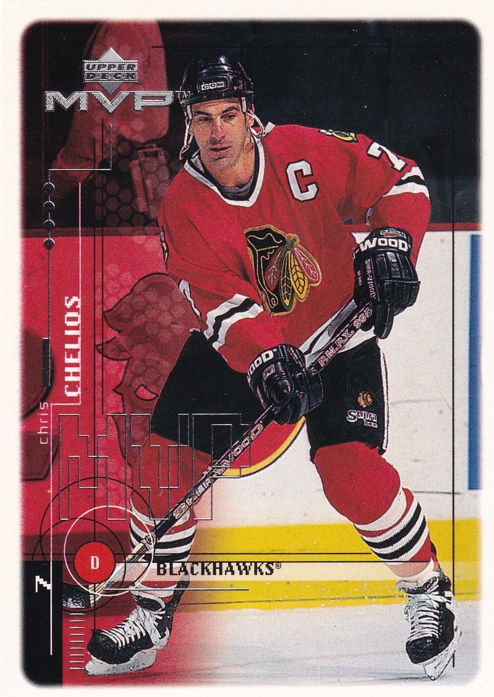 Chris Chelios - 1998/99 MVP Hockey - #44