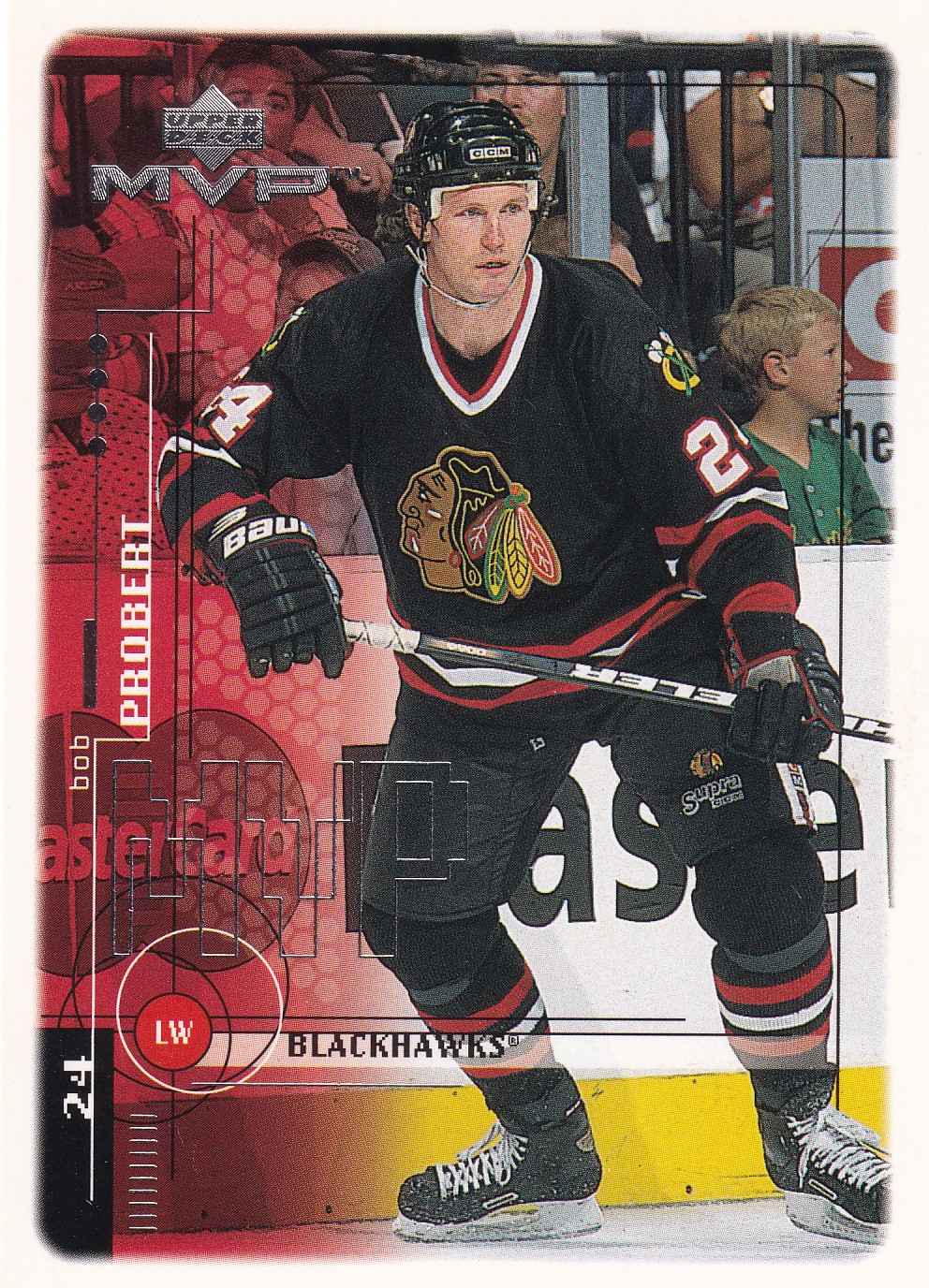 Bob Probert - 1998/99 MVP Hockey - #46