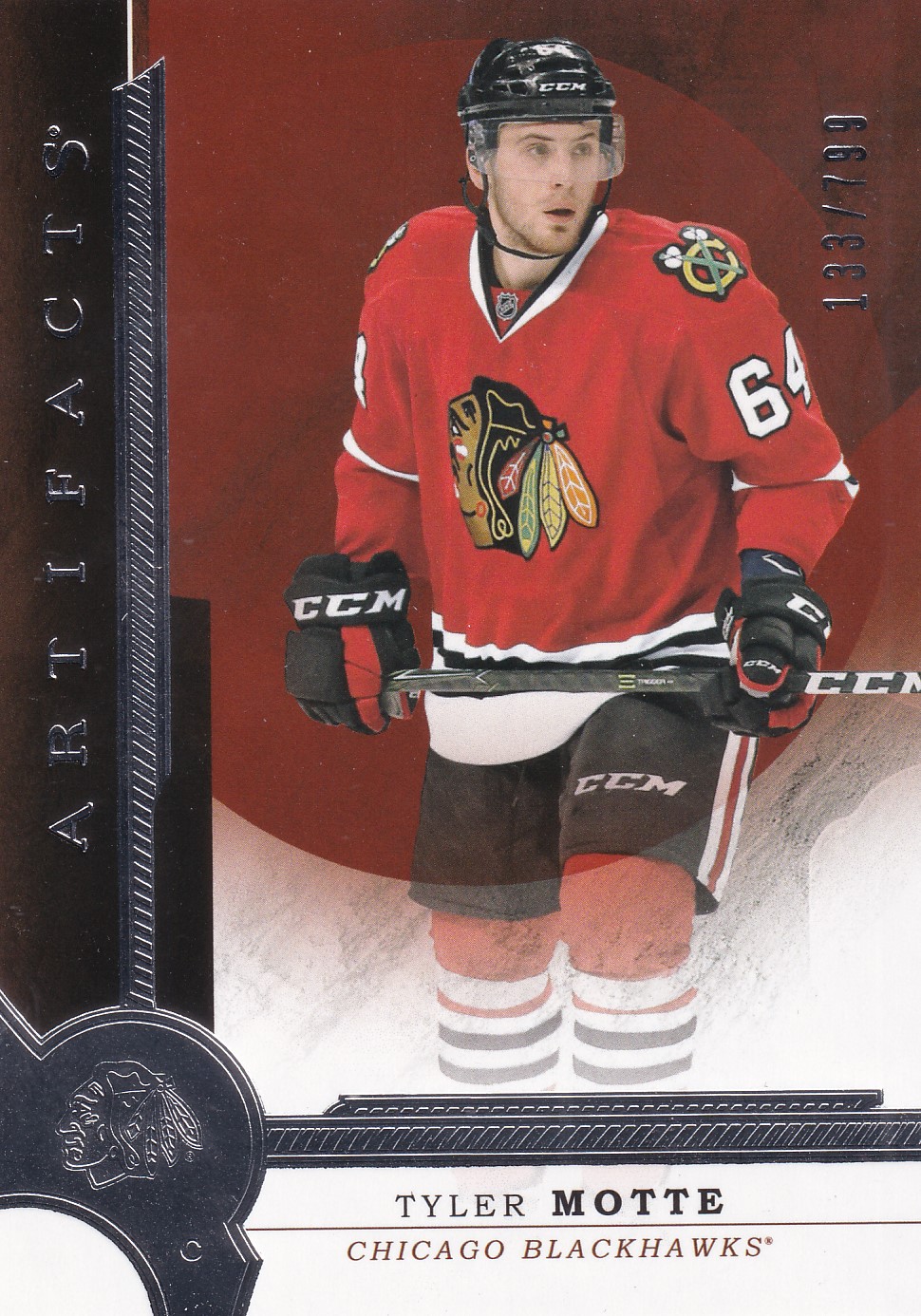 Tyler Motte - 2016/17 Artifacts Hockey - Red. /799 - #RED187