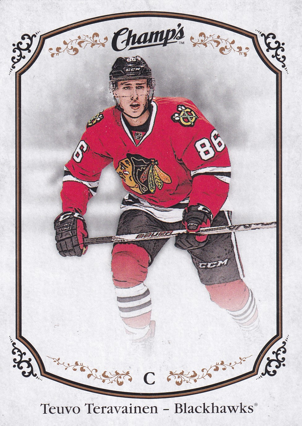 Teuvo Teravainen - 2015/16 UD Champ's Hockey - #37