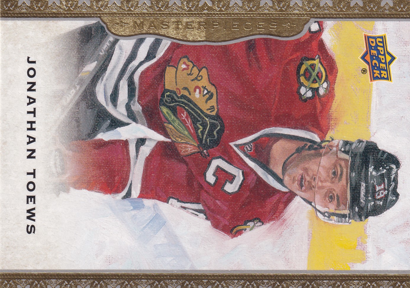 Jonathan Toews - 2014/15 UD Masterpieces Hockey - #119