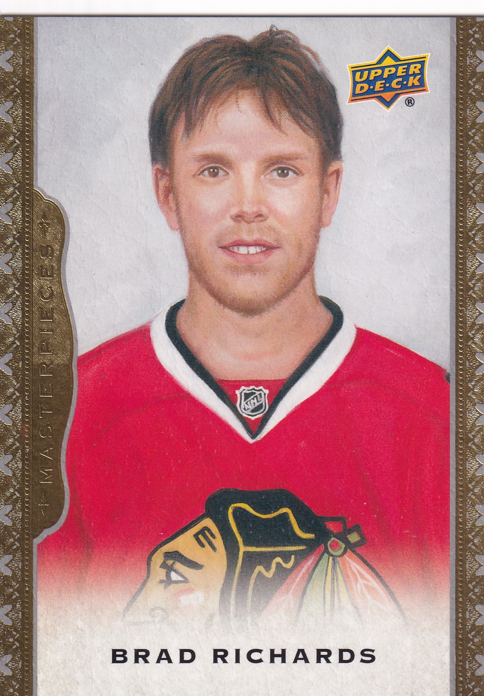 Brad Richards - 2014/15 UD Masterpieces Hockey - #37