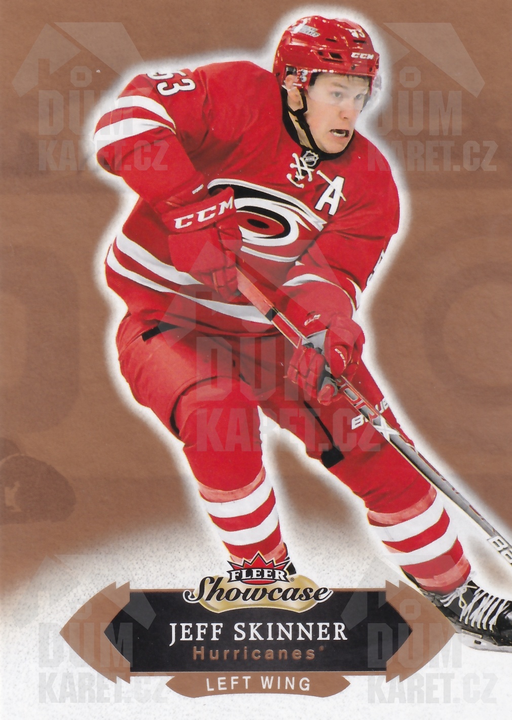 Jeff Skinner - 2016/17 Fleer Showcase Hockey - #54